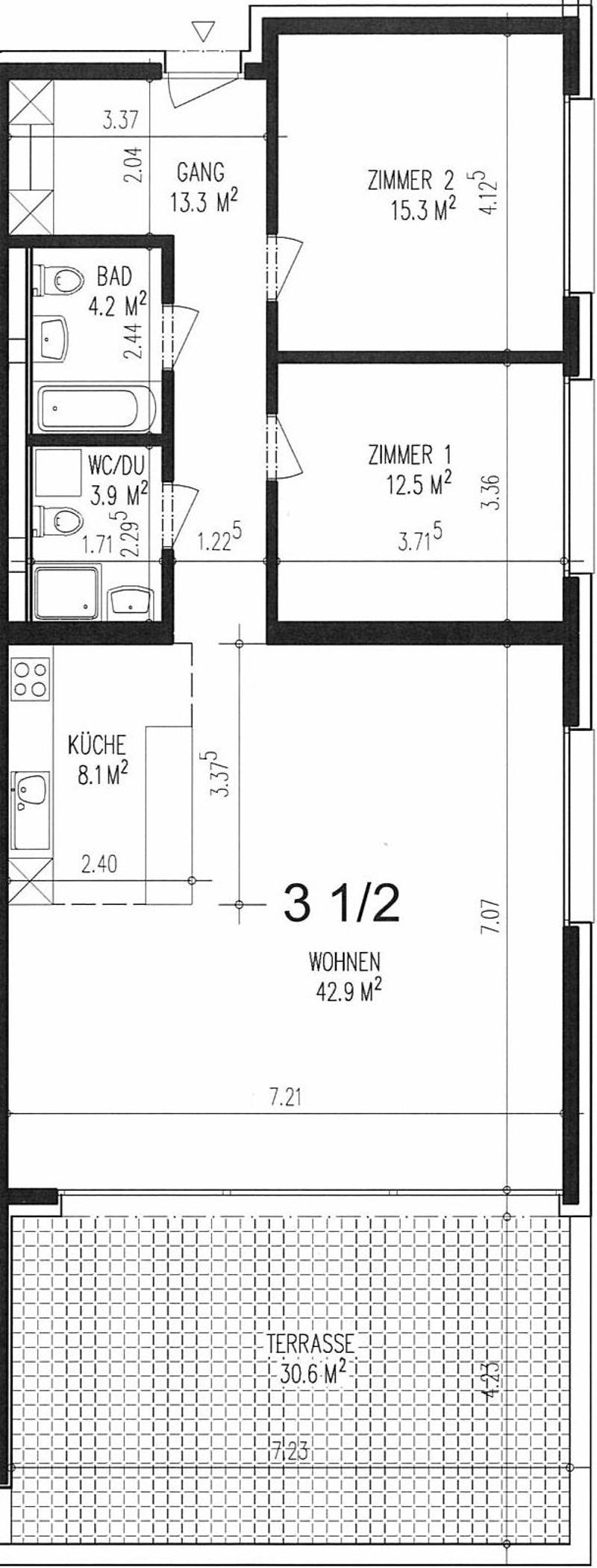 Helle 3.5-Zimmer-Terrassenwohnung im 6. OG mit traumhafter Aussicht in Winterthur (7)