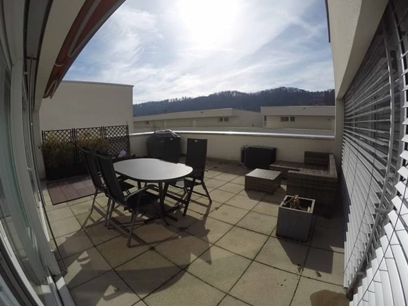 Moderne 3.5-Zimmer-Terrassenwohnung im 8. Stock mit herrlicher Aussicht in Winterthur (1)