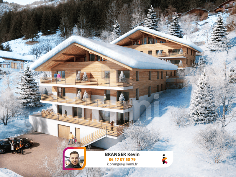 Prestige Residence: T2 Apartment with Panoramic View in La Chapelle d'Abondance (1)