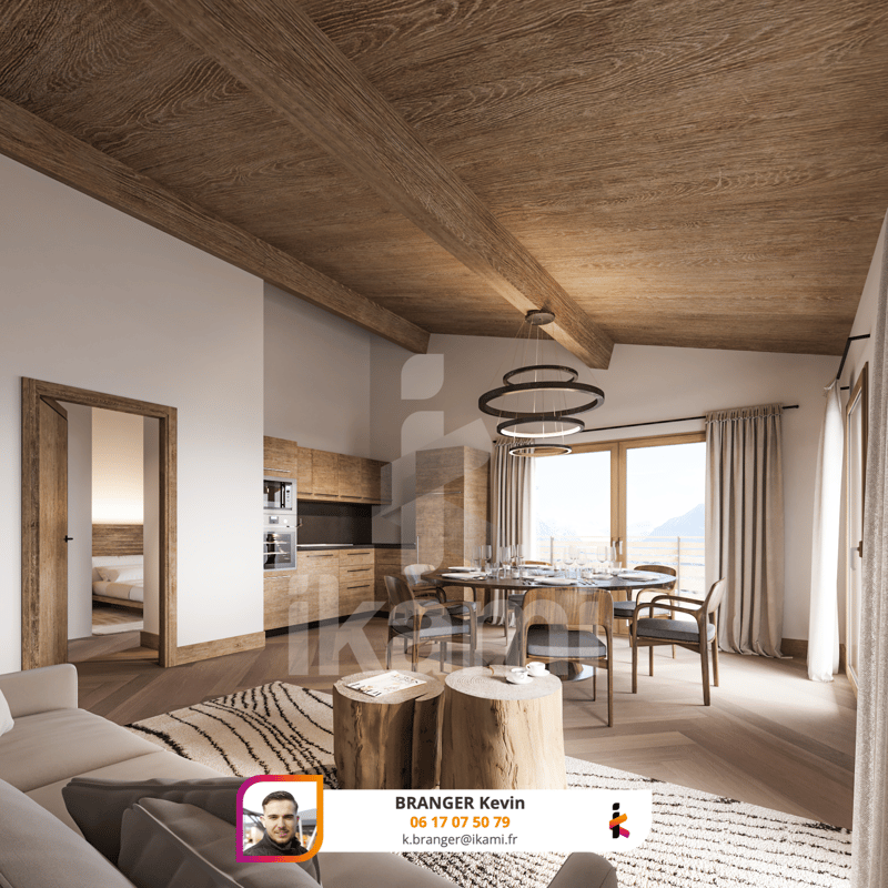 Prestige Residence: T2 Apartment with Panoramic View in La Chapelle d'Abondance (4)