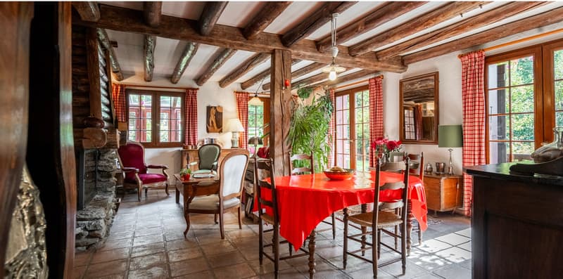 Chalet with Mont-Blanc view and terrace (2)