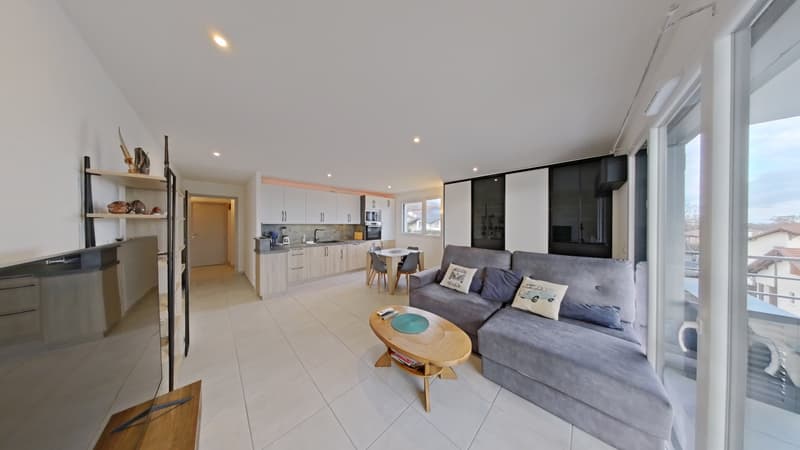 Recent T3 with terrace and Mont-Blanc view High standard and parking spaces ! (5)