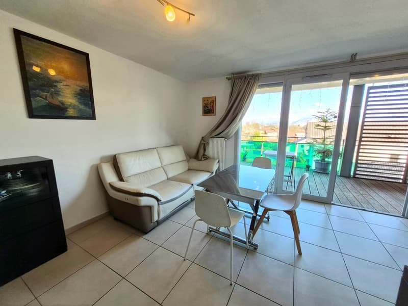 Beautiful T4 apartment with terrace and Mont-Blanc view, close to the border (10)