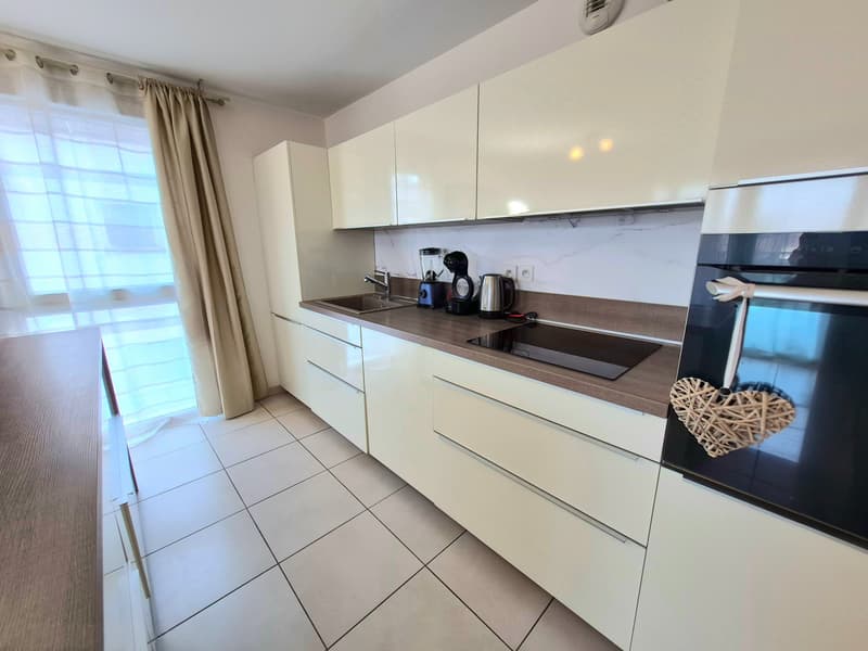 Beautiful T4 apartment with terrace and Mont-Blanc view, close to the border (8)