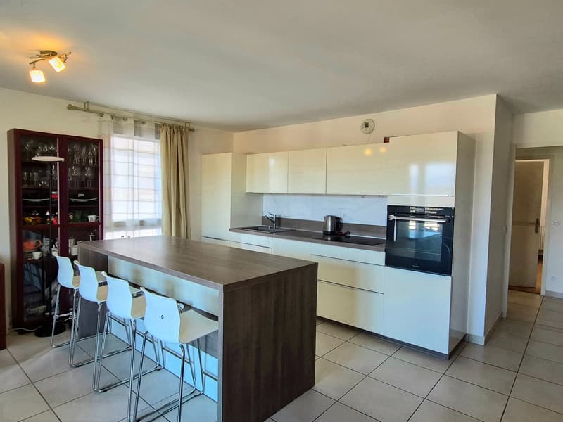 Beautiful T4 apartment with terrace and Mont-Blanc view, close to the border (3)