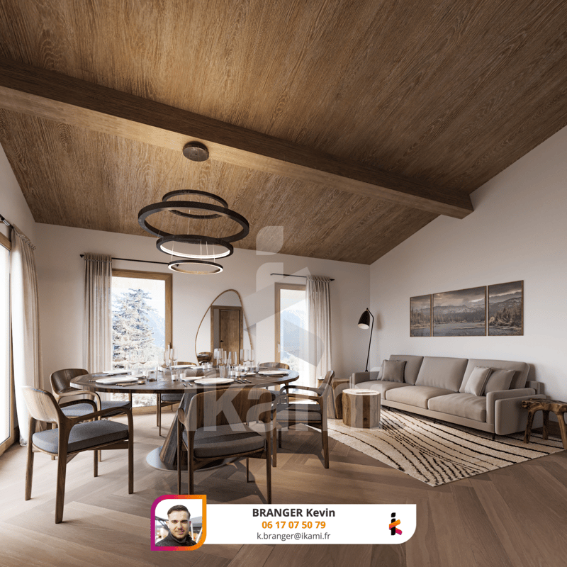 PRESTIGE RESIDENCE: T3 APARTMENT WITH PANORAMIC VIEW IN LA CHAPELLE D'ABONDANCE (3)