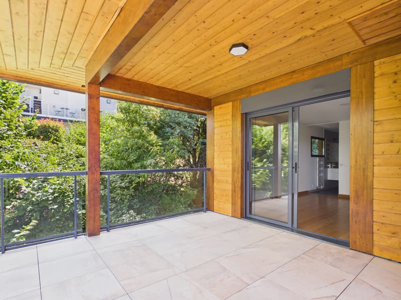LUCINGES - Maison d'architecte contemporaine de 7 pièces avec piscine. (6)