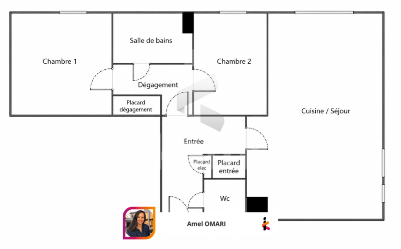 VILLE-LA-GRAND T3 65 m² avec 72 m² d'extérieur Vue Salève (10)