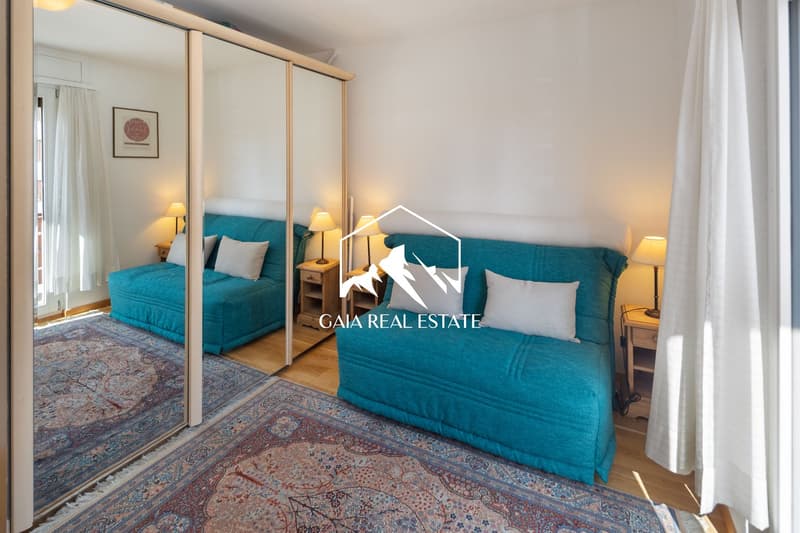 3.5 rooms in the heart of Crans Montana with a view and garage (10)