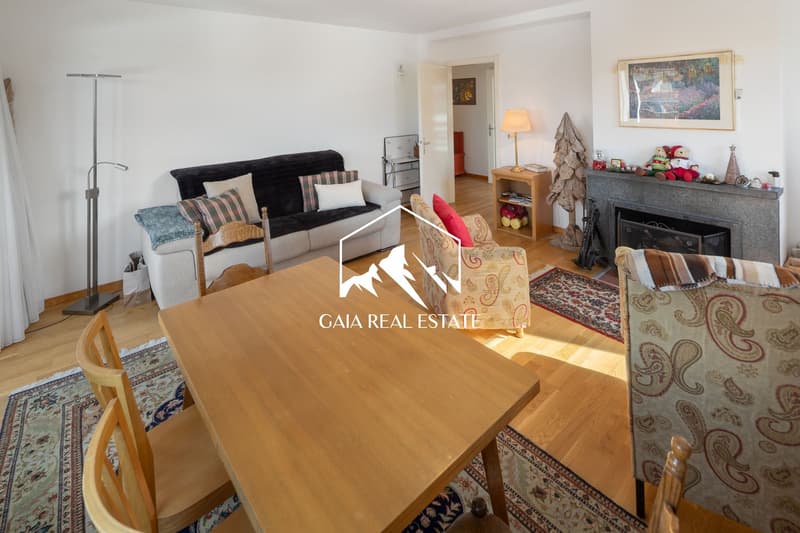 3.5 rooms in the heart of Crans Montana with a view and garage (4)
