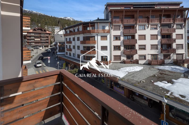 3.5 rooms in the heart of Crans Montana with a view and garage (8)