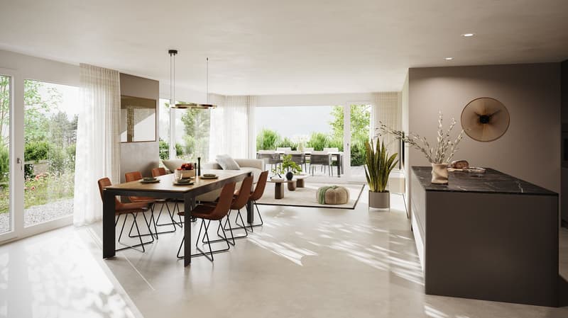 Appartamento moderno di 4½ locali con terrazza soleggiata (5)