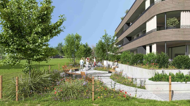 Appartamento moderno di 4½ locali con terrazza soleggiata (3)