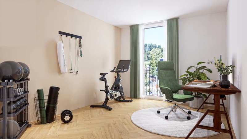 Appartamento nuovo di 4,5 locali con vista panoramica & balcone di 15 m², Orpund (7)