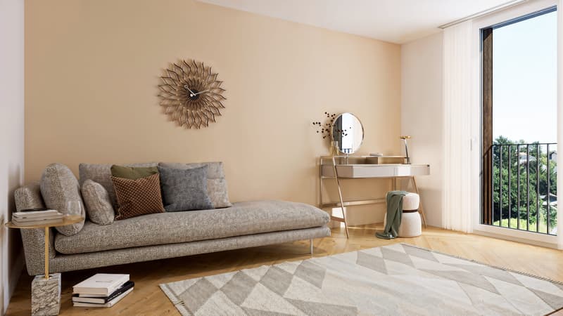 Appartamento nuovo di 4,5 locali con vista panoramica & balcone di 15 m², Orpund (6)