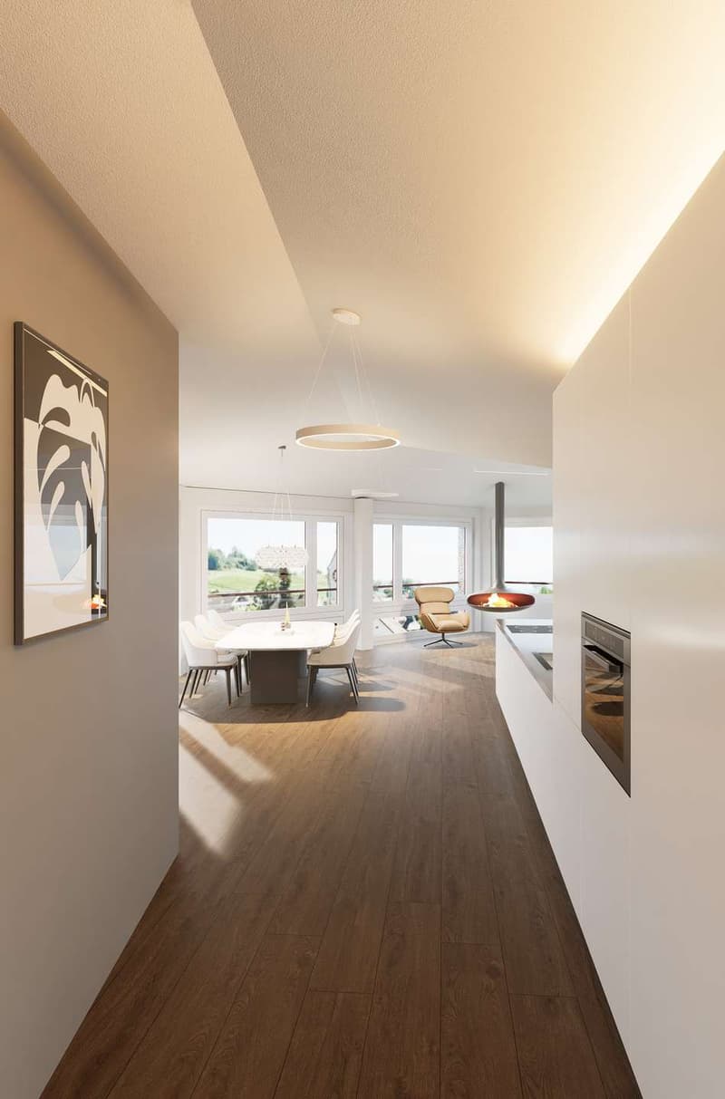 Maisonette 3,5 pièces - vie moderne sur 2 étages - "Parmi les vignes" (2)