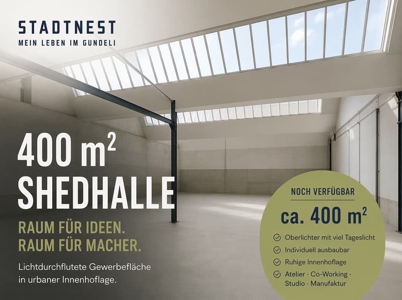 Stadtnest Shedhalle