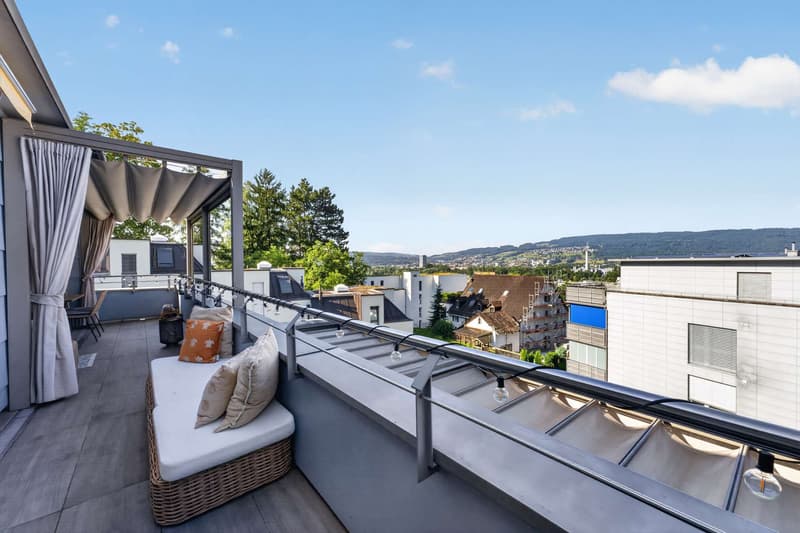 Terrasse mit Aussicht