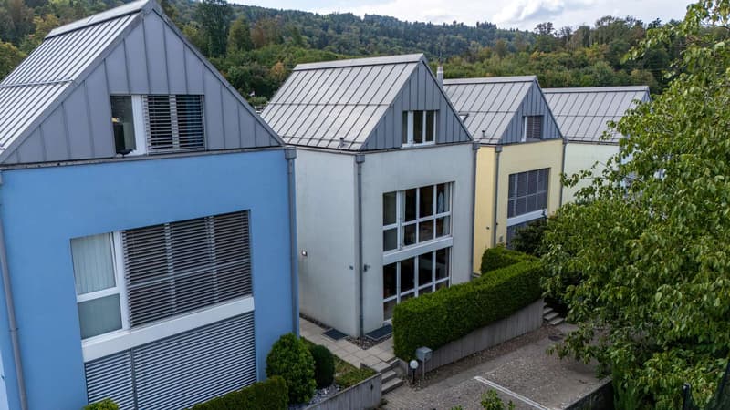 Rückseite des Hauses