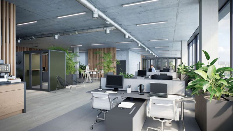 KUBUS 74 | Flexible Büro- und Gewerbeflächen ab 230 m² ? Bezug Frühling 2028