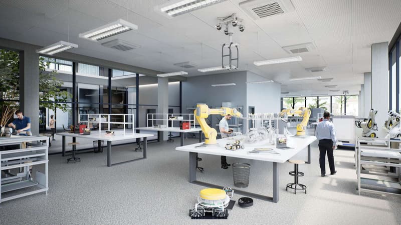 KUBUS 74 | Flexible Büro- und Gewerbeflächen ab 230 m² ? Bezug Frühling 2028