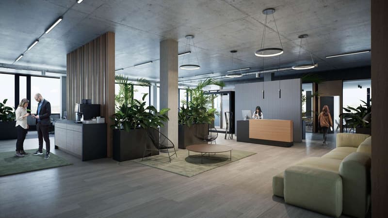 KUBUS 74 | Flexible Büro- und Gewerbeflächen ab 230 m² ? Bezug Frühling 2028