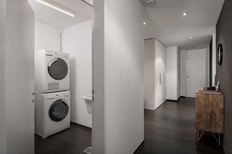 Reduit mit Waschturm Electrolux