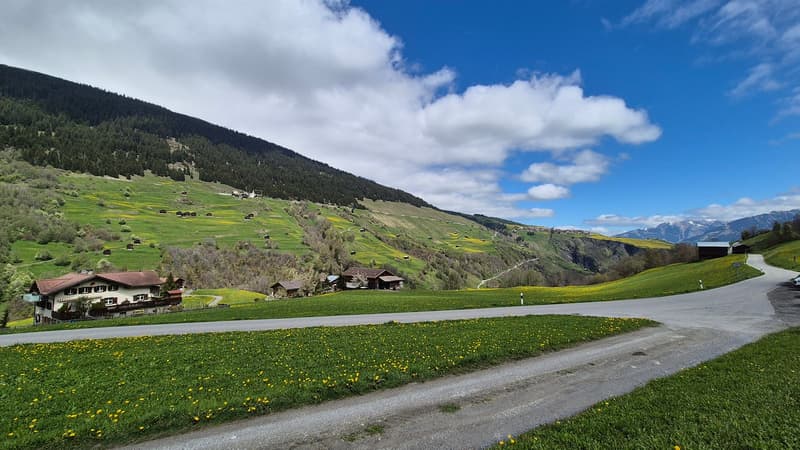 Building plot in a quiet location with a magnificent view in Surin/Lumbrein, Val Lumnezia (5)
