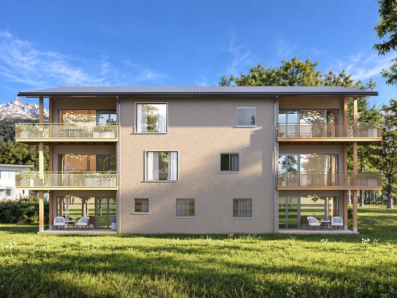 Neubau «Zinzera» in Trun: 6 Eigentumswohnungen mit 2.5 bis 4.5 Zimmern, Bezug 2028 (5)