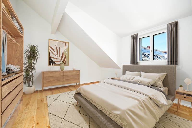 Modern attic apartment (4)