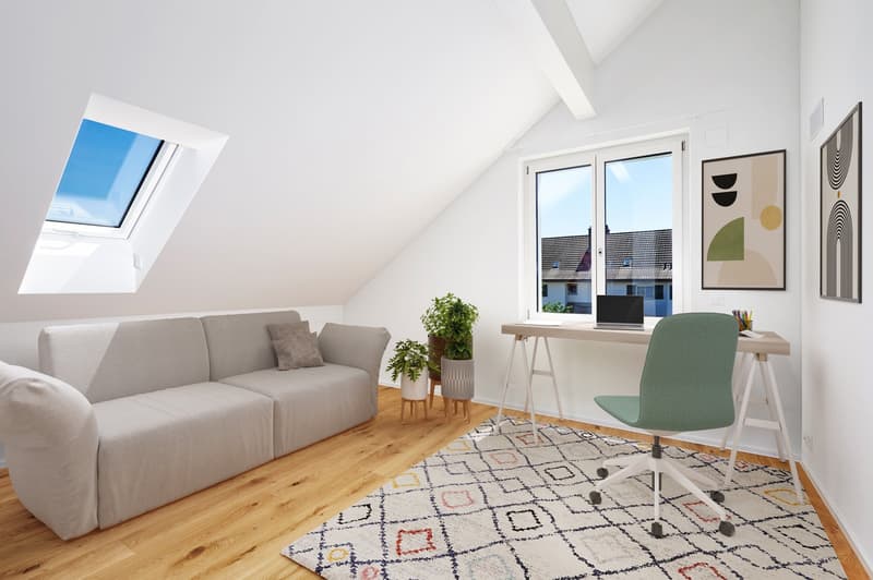 Modern attic apartment (5)