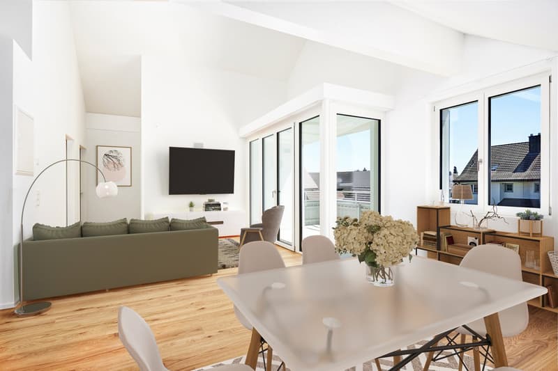 Modern attic apartment (1)
