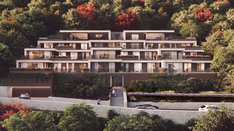 Appartamento 3.5 Locali con Giardino e Terrazzo – Residenza Foresta, Lugano (10)