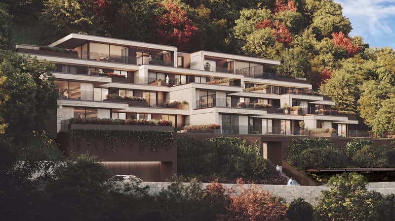 Appartamento 4.5 Locali – Con Giardino o Terrazzo e Vista Lago | Residenza Foresta, Lugano (11)