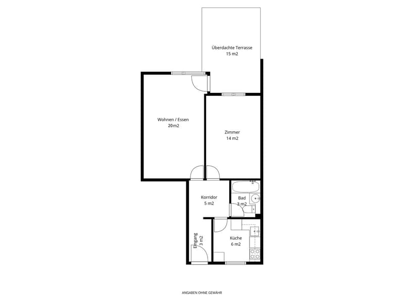 Attractive garden apartment with excellent price-performance ratio (11)