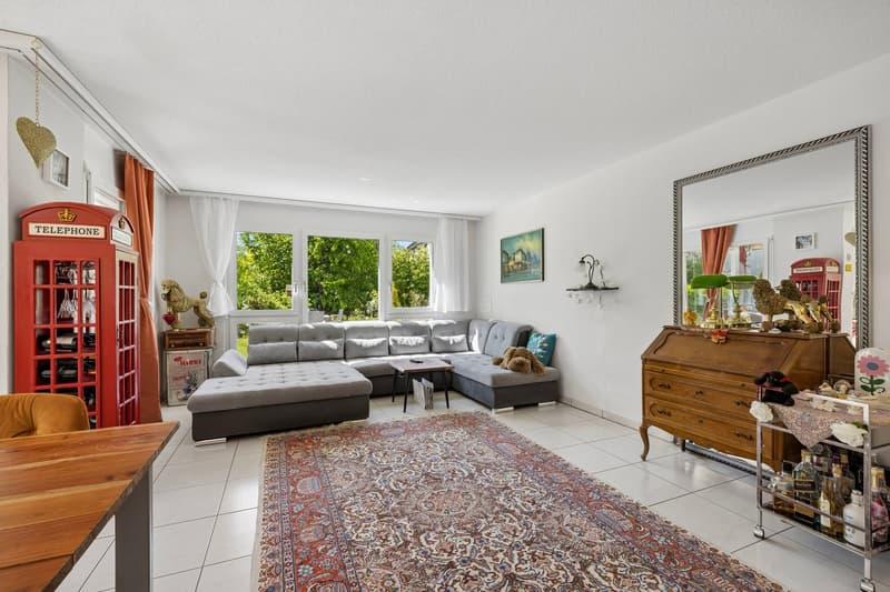 Well-maintained 3.5-room garden apartment with winter garden (11)