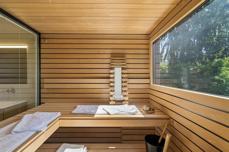Exklusive 6.5 Zimmer Gartenwohnung mit Sauna (22)