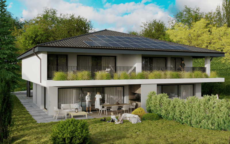 Villas neuves au coeur de la Gruyère (Corbières) (1)
