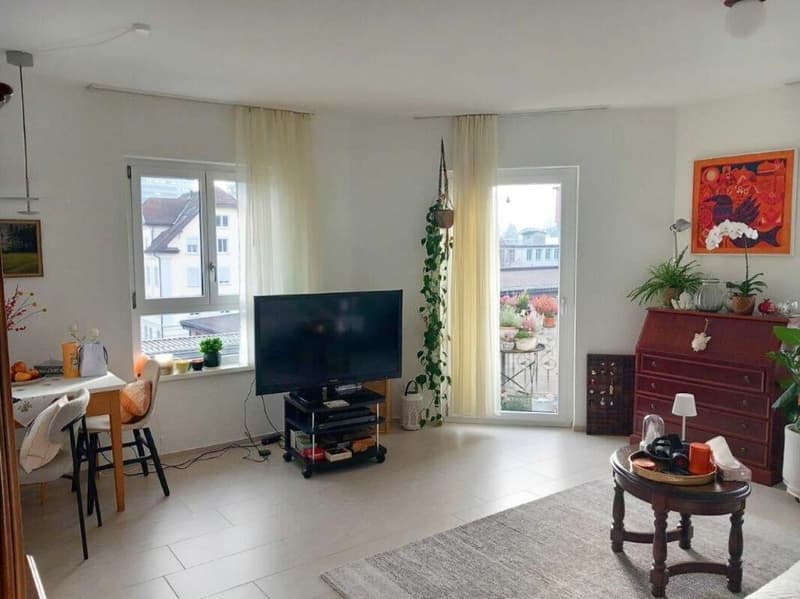 Furnished 2.5 room apartment with balcony (6)