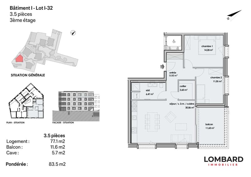 ***VENDUTO*** Attico di 3.5 locali al 3° piano (6)