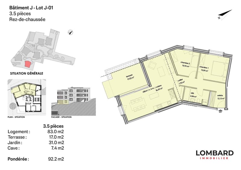 ***RISERVATO*** Appartamento di 3.5 locali al pianterreno (6)