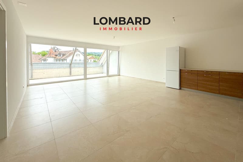 ***RESERVED*** New 3.5-room attic apartment with large terrace (2)