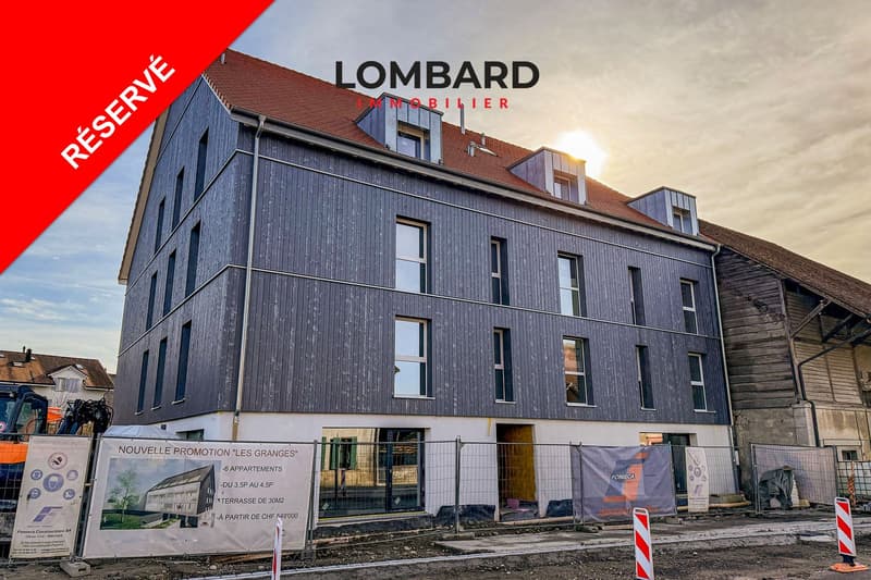 ***RESERVED*** New 3.5-room attic apartment with large terrace (1)