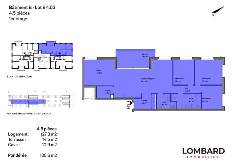 New 4.5-room apartment on the 1st floor (5)