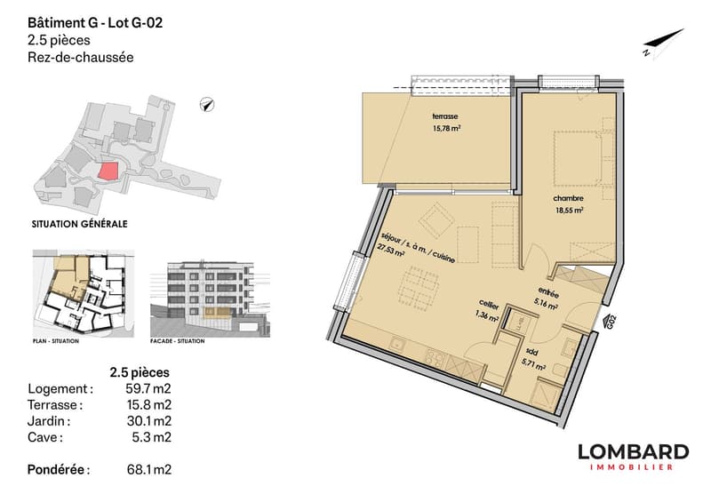 2.5-room apartment on the ground floor (6)