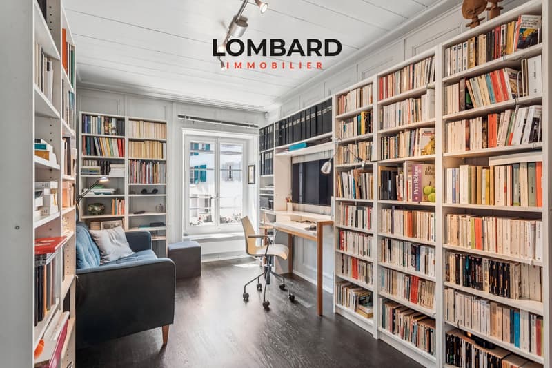 Charming 3.5-room duplex with a view of the lake (6)