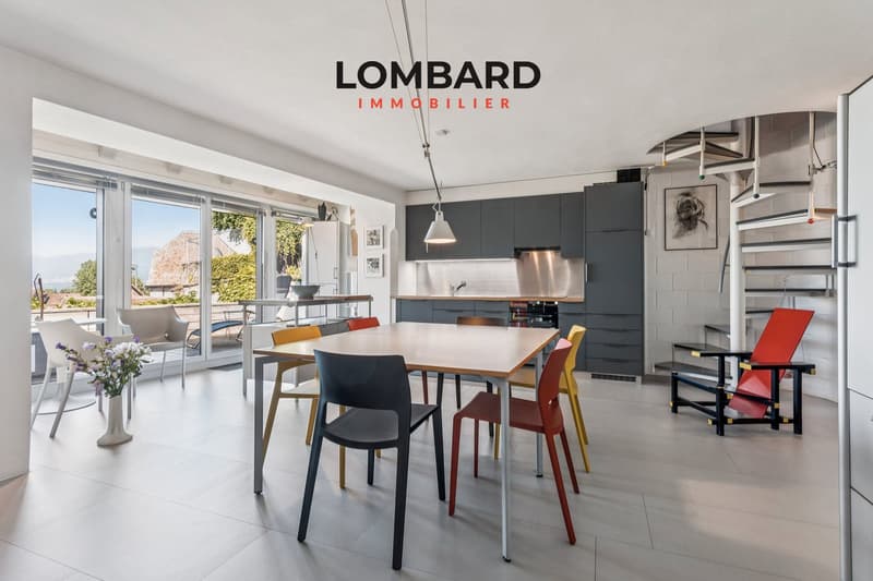 Incantevole duplex di 3,5 locali con vista sul lago (3)
