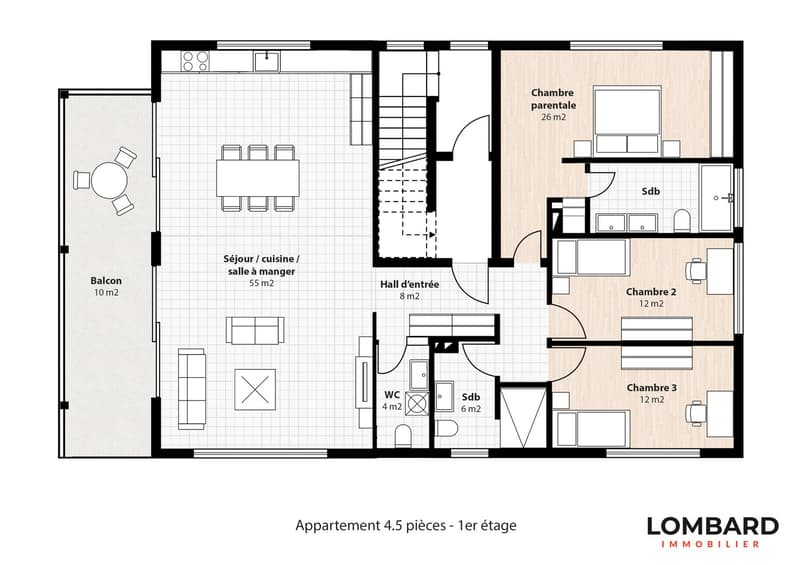 Außergewöhnliche 4.5-Zimmer-Wohnung mit großem privatem Garten (8)