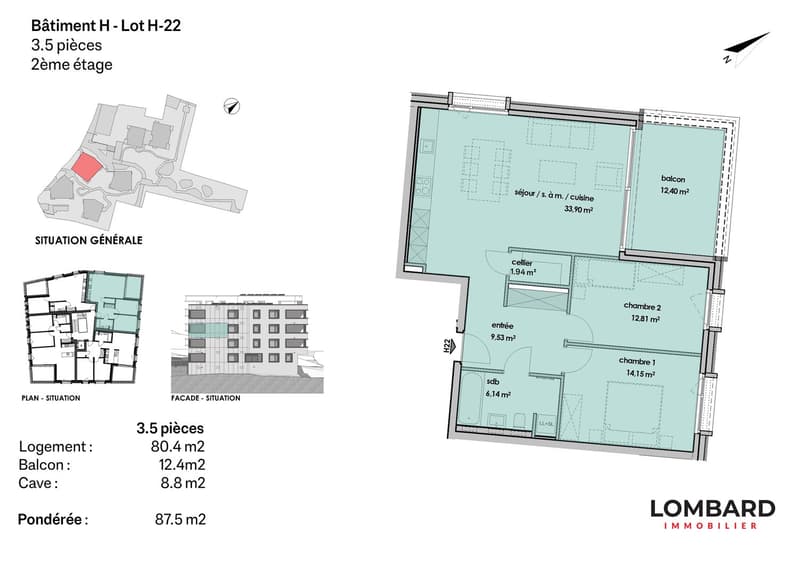 3.5-room apartment on the 2nd floor (6)