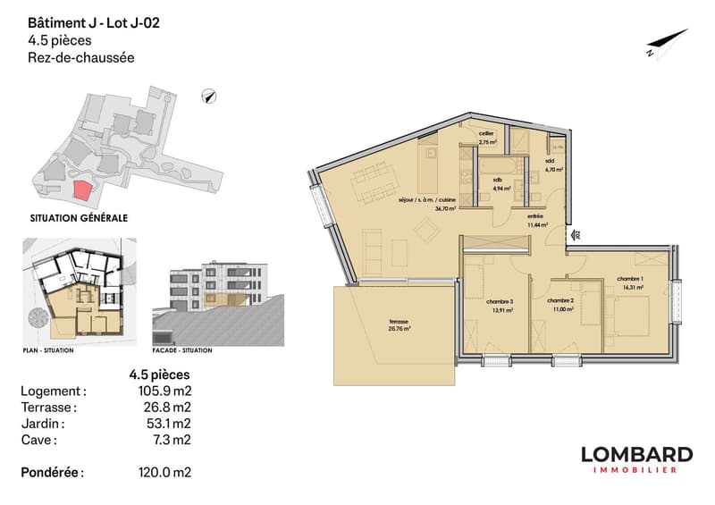4.5-room apartment on the ground floor (6)